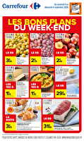 Les bons plans du week-end des magasins Carrefour Valable du 04 au 06 septembre 2026