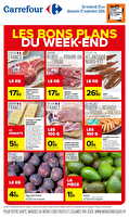 Les bons plans du week-end chez Carrefour Valable du 25 au 27 septembre 2026