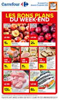 Les bons plans du week-end des magasins Carrefour Valable du 11 au 13 septembre 2026