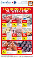 Les bons plans du week-end des magasins Carrefour Valable du 25 au 27 septembre 2026