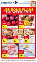 Les bons plans du week-end des magasins Carrefour Valable du 11 au 13 septembre 2026