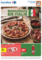 Bienvenue en italie des magasins Carrefour Valable du 15 au 28 septembre 2026