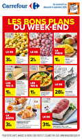 Les bons plans du week-end chez Carrefour Valable du 04 au 06 septembre 2026