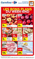 Les bons plans du week-end des magasins Carrefour Valable du 11 au 13 septembre 2026