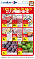 Les bons plans du week-end des magasins Carrefour Valable du 25 au 27 septembre 2026