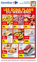 Les bons plans du week-end des magasins Carrefour Valable du 04 au 06 septembre 2026