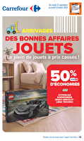 Jouets arrivages des bonnes affaires chez Carrefour Valable du 22 septembre au 05 octobre 2026