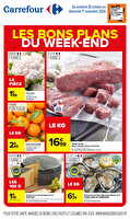 Les bons plans du week-end des magasins Carrefour Valable du 30 octobre au 01 novembre 2026