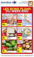 Les bons plans du week-end des magasins Carrefour Valable du 16 au 18 octobre 2026