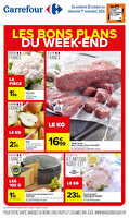 Les bons plans du week-end des magasins Carrefour Valable du 30 octobre au 01 novembre 2026