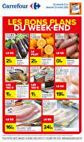 Les bons plans du week-end chez Carrefour Valable du 23 au 25 octobre 2026