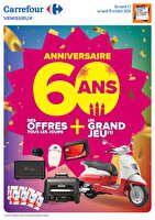 Votre magasin fête ses 60 ans ! des magasins Carrefour Valable du 13 au 19 octobre 2026