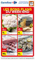 Les bons plans du week-end des magasins Carrefour Valable du 30 octobre au 01 novembre 2026