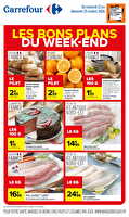 Les bons plans du week-end chez Carrefour Valable du 23 au 25 octobre 2026