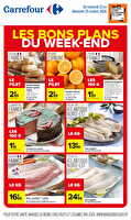Les bons plans du week-end chez Carrefour Valable du 23 au 25 octobre 2026