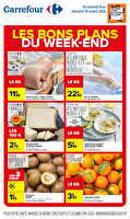 Les bons plans du week-end chez Carrefour Valable du 16 au 18 octobre 2026