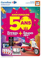 Votre magasin fête ses 50 ans ! des magasins Carrefour Valable du 13 au 19 octobre 2026