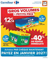 Gros volumes = petits prix des magasins Carrefour Valable du 22 octobre au 09 novembre 2026