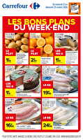 Les bons plans du week-end chez Carrefour Valable du 23 au 25 octobre 2026