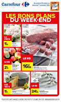 Les bons plans du week-end des magasins Carrefour Valable du 30 octobre au 01 novembre 2026