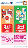 Octobre rose des magasins Carrefour Valable du 06 au 19 octobre 2026