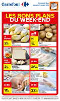 Les bons plans du week-end des magasins Carrefour Valable du 16 au 18 octobre 2026