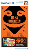 Halloween  des magasins Carrefour Valable du 20 octobre au 02 novembre 2026