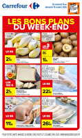 Les bons plans du week-end des magasins Carrefour Valable du 16 au 18 octobre 2026