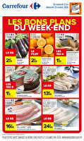Les bons plans du week-end des magasins Carrefour Valable du 23 au 25 octobre 2026