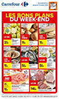 Les bons plans du week-end des magasins Carrefour Valable du 09 au 11 octobre 2026