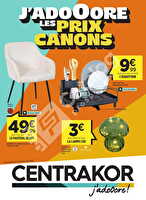 Catalogue centrakor du 15 au 28 septembre 2025 chez Centrakor Valable du 15 au 28 septembre 2025