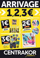 Catalogue centrakor du 13 au 26 juillet 2026 chez Centrakor Valable du 15 au 29 juillet 2026