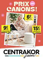 Catalogue centrakor du 14 au 27 septembre 2026 des magasins Centrakor Valable du 14 au 27 septembre 2026