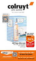 Colruyt chez Colruyt Valable du 21 mai au 01 juin 2025