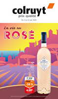La vie en rosé chez Colruyt Valable du 04 au 22 juin 2025