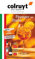 Voyagez en italie des magasins Colruyt Valable du 10 au 21 septembre 2025