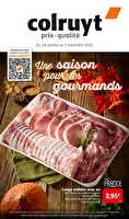 Une saison pour les gourmands des magasins Colruyt Valable du 29 octobre au 02 novembre 2025