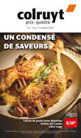 Un condensé de saveurs des magasins Colruyt Valable du 15 au 19 octobre 2025