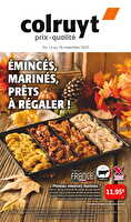 émincés, marinés, prêts à régaler ! des magasins Colruyt Valable du 12 au 16 novembre 2025