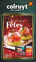 Joyeuses fêtes chez Colruyt Valable du 17 au 31 décembre 2025