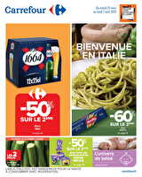 Bienvenue en italie chez Cora Valable du 25 mars au 07 avril 2025