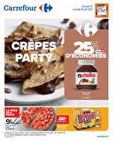 Crêpes party des magasins Cora Valable du 15 au 28 avril 2025