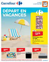 Départ en vacances chez Cora Valable du 03 au 16 juin 2025