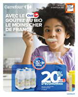 Avec le club, goûtez au bio le moins cher de france chez Cora Valable du 02 au 16 juin 2025
