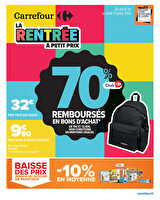 La rentrée à petit prix des magasins Cora Valable du 01 au 21 juillet 2025