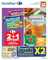 Marché frais / bières du monde chez Cora Valable du 15 au 28 juillet 2025