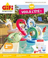 Voilà l'été ! des magasins Gifi Valable du 26 mai au 08 juin 2026