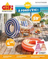à fond l'été ! chez Gifi Valable du 09 au 17 juin 2026
