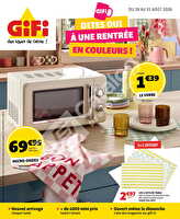 Catalogue gifi chez Gifi Valable du 18 au 31 août 2026