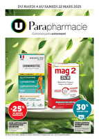 Parapharmacie chez Hyper U Valable du 04 au 23 mars 2025
